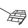 VEVOR trail harrow, 2150x2120x110mm, trailed meadow harrow, Q235 steel entrance leveling device with adjustable rods & bolt coupling, tractor entrance harrow for off-road vehicles, UTVs