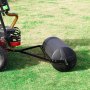 VEVOR Lawn Roller 1240x1158x445mm Hand Roller LLDPE and Q235 Garden Roller 181kg Agricultural Roller with 2 Water Inlets Lawn Roller Compatible with Common ATV/Tractor Models Ideal for Gardens and Farms