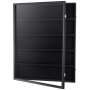 VEVOR display case for sports cards in 35 different designs, 617 x 775 x 55 mm, showcase with 98% UV protection, PC glass, lockable wall cabinet for football, basketball, hockey trading cards