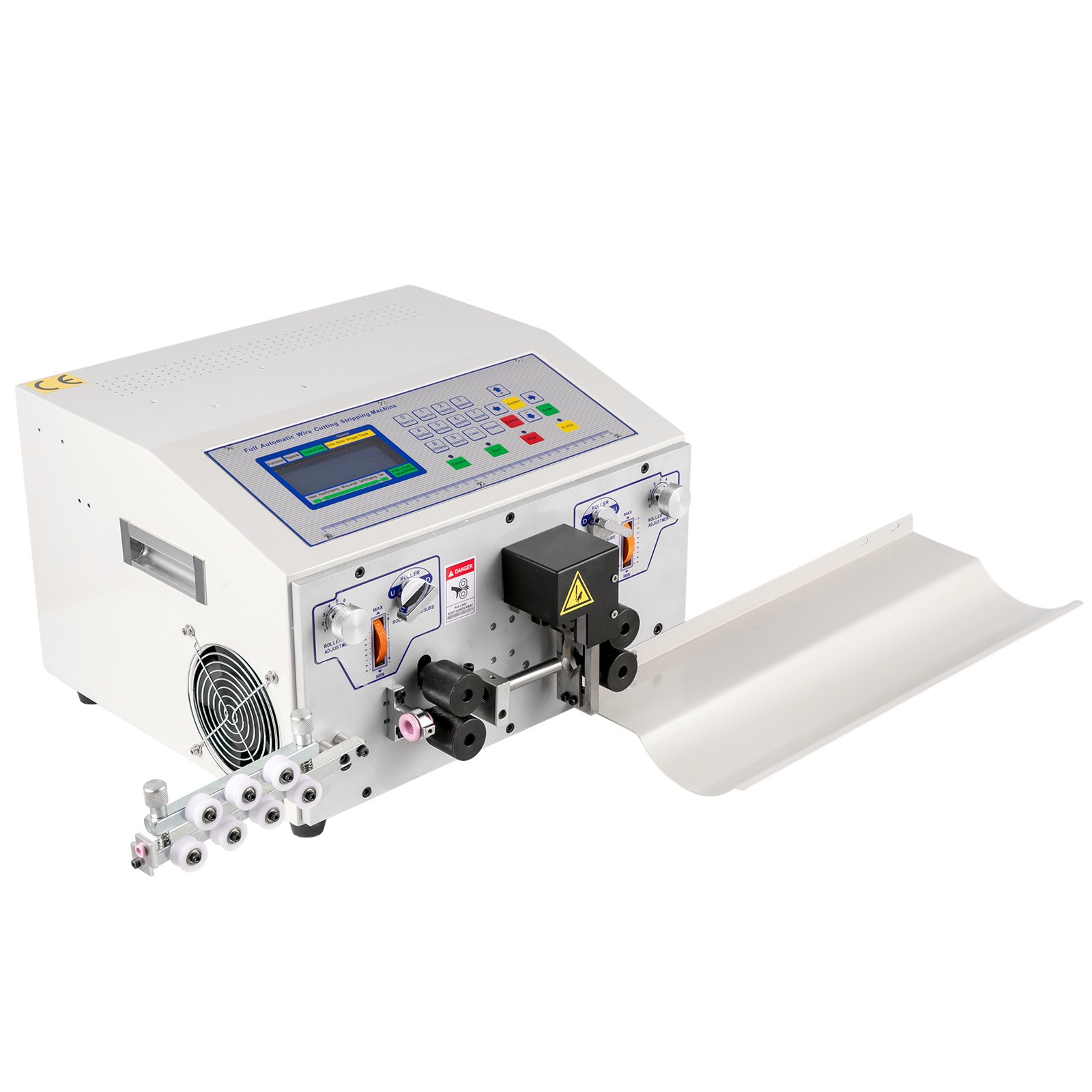 Máquina De Pelacables De Computadora 4 Ruedas Peladora De Cables Eléctricos 400w