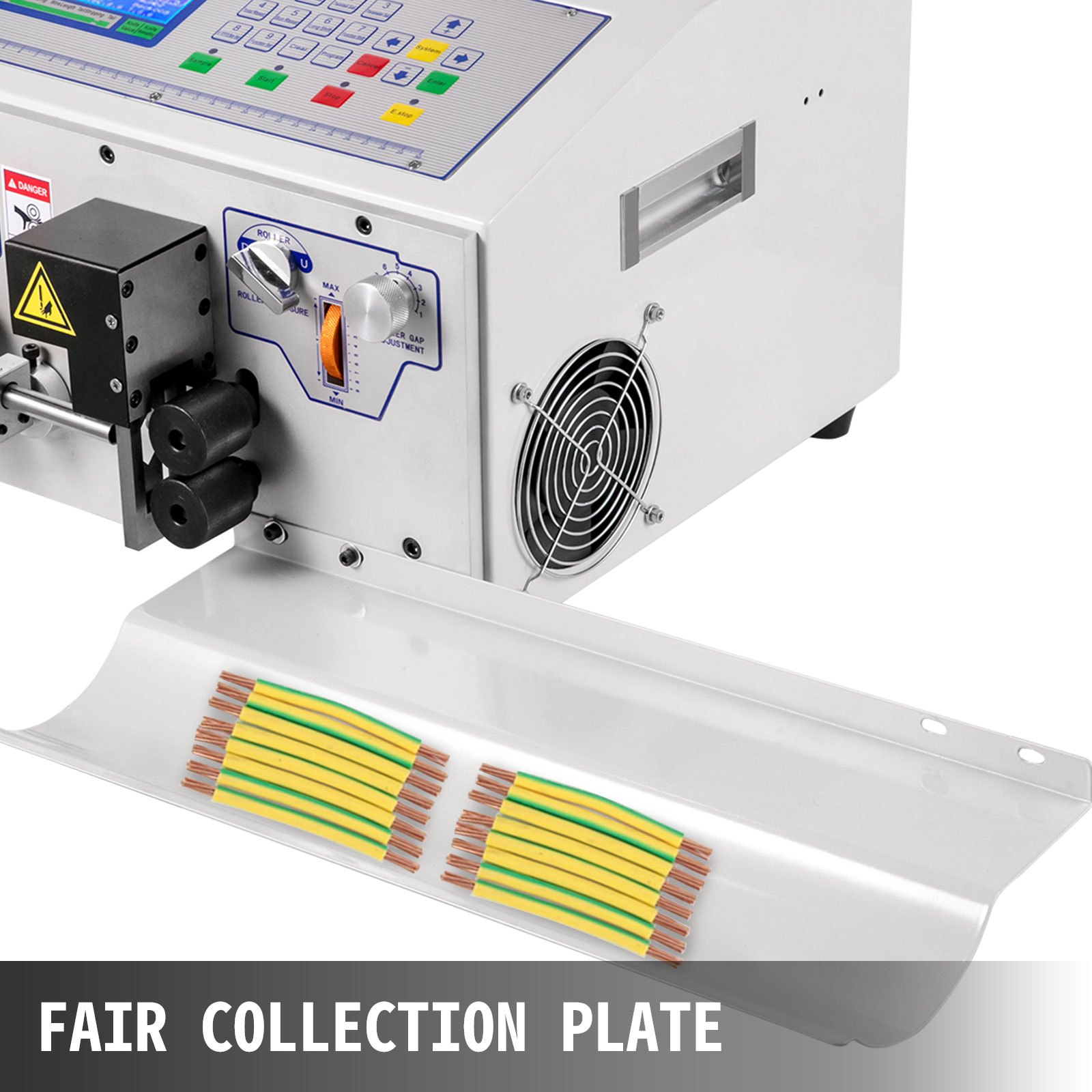 Máquina De Pelacables De Computadora 4 Ruedas Peladora De Cables Eléctricos 400w