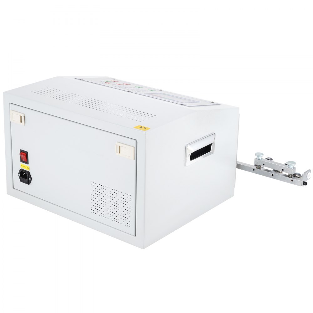 VEVOR Máquina Peladora de Cables Automática de 300 W, Peladora de Alambre Computarizada con Longitud de Corte de 100.000 mm, Máquina Pelacables de 50 Hz con Pantalla LCD para Cables de PVC y Silicona
