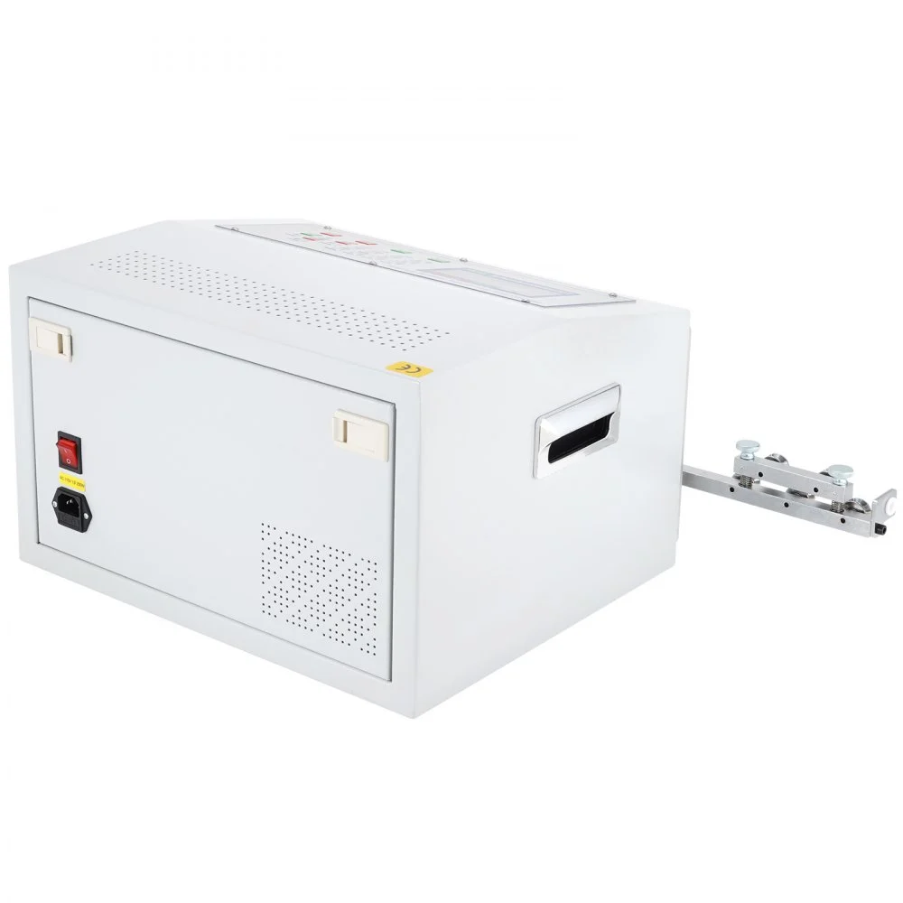 VEVOR Máquina Peladora de Cables Automática de 300 W, Peladora de Alambre Computarizada con Longitud de Corte de 100.000 mm, Máquina Pelacables de 50 Hz con Pantalla LCD para Cables de PVC y Silicona