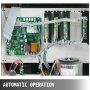 VEVOR Máquina Peladora de Cables Automática de 300 W, Peladora de Alambre Computarizada con Longitud de Corte de 100.000 mm, Máquina Pelacables de 50 Hz con Pantalla LCD para Cables de PVC y Silicona