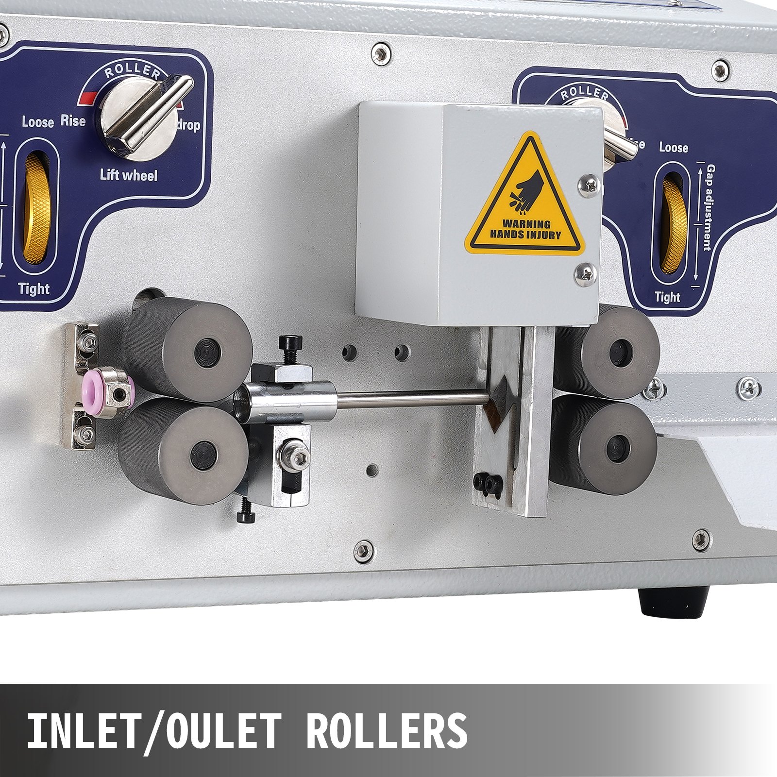 VEVOR Máquina Peladora de Cables Automática de 300 W, Peladora de Alambre Computarizada con Longitud de Corte de 100.000 mm, Máquina Pelacables de 50 Hz con Pantalla LCD para Cables de PVC y Silicona