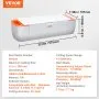 VEVOR Corte de Vinilo, Plotter de Corte con Conectividad Bluetooth, Compatible con iOS, Android, Windows y Mac, Diseños Enormes Incluidos, para Crear Tarjetas Personalizadas, Decoración del Hogar