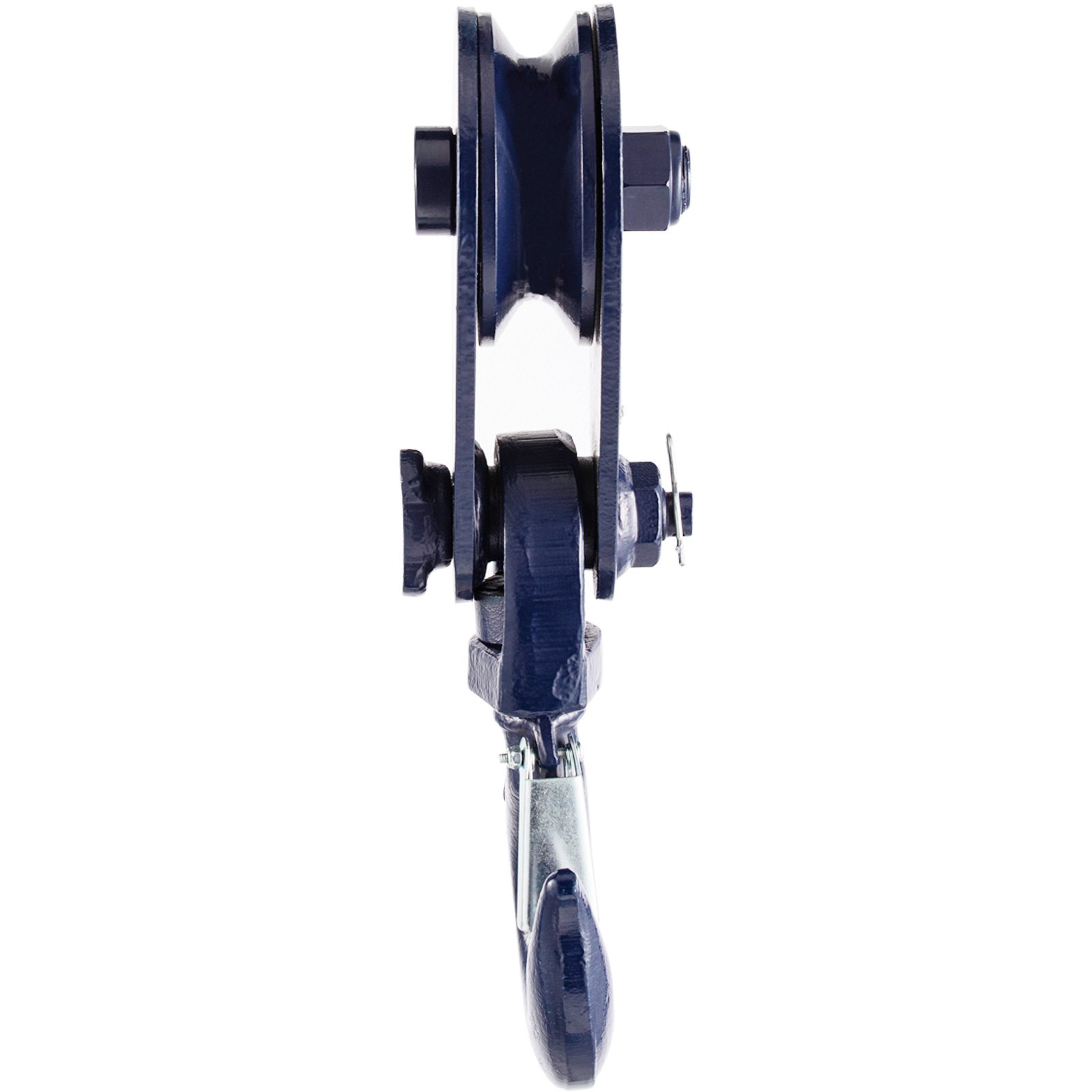 Vevor 2t Bloque De Arranque Con Gancho Giratorio Polea De 76 Mm Para Elevación