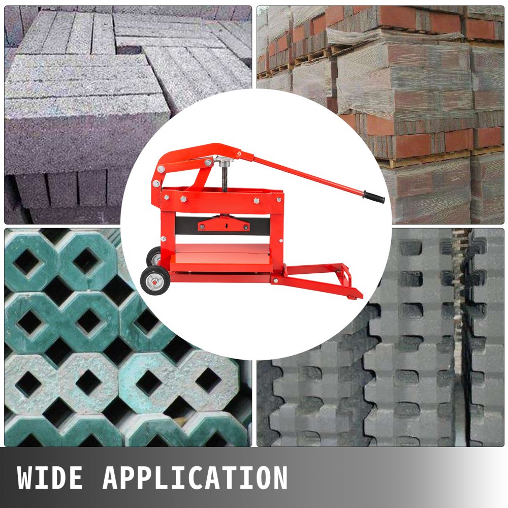 Cortador De Ladrillos Cortador De Adoquines De Bloques 12.6" X 5.5"manual