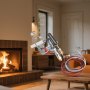 VEVOR Conjunto de Piloto de Gas, OE 14D0477, LPG8404, SRV14D0477, Kit de Piloto de Gas para Chimenea, Compatible con Modelos Lexington Forge, Majestic, Martin y Monessen, 160 x 120 x 40 mm, Plata