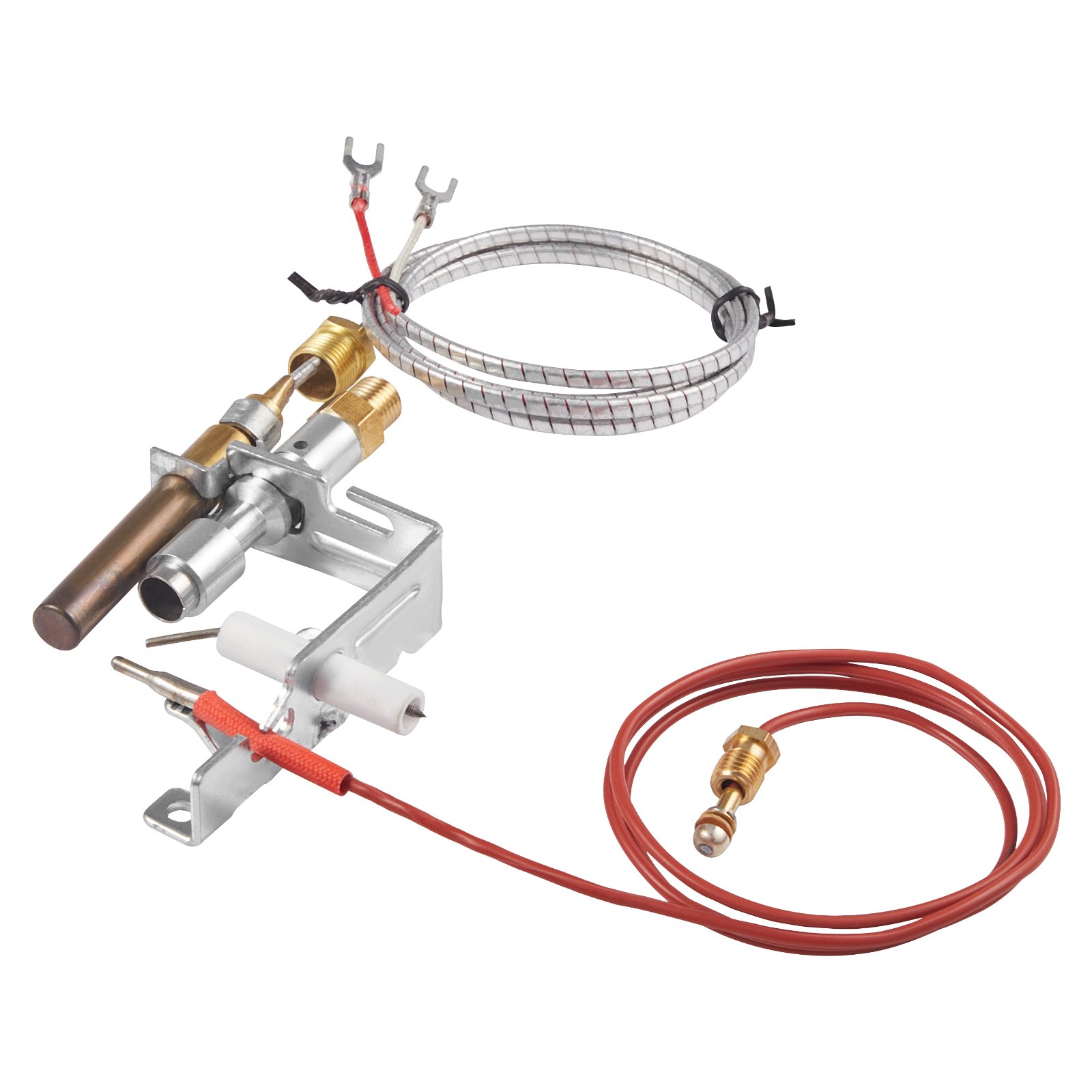 VEVOR Conjunto de Piloto de Gas, OE 103779-01, PP231, NG8218, Repuesto de Encendido de Gas Natural para Chimenea, para CIVF-25, CIVF-25CF, VFH-33M, VFH-33R, VFH-33T, VFHS-20R, VFSR-16 y VFSR-18