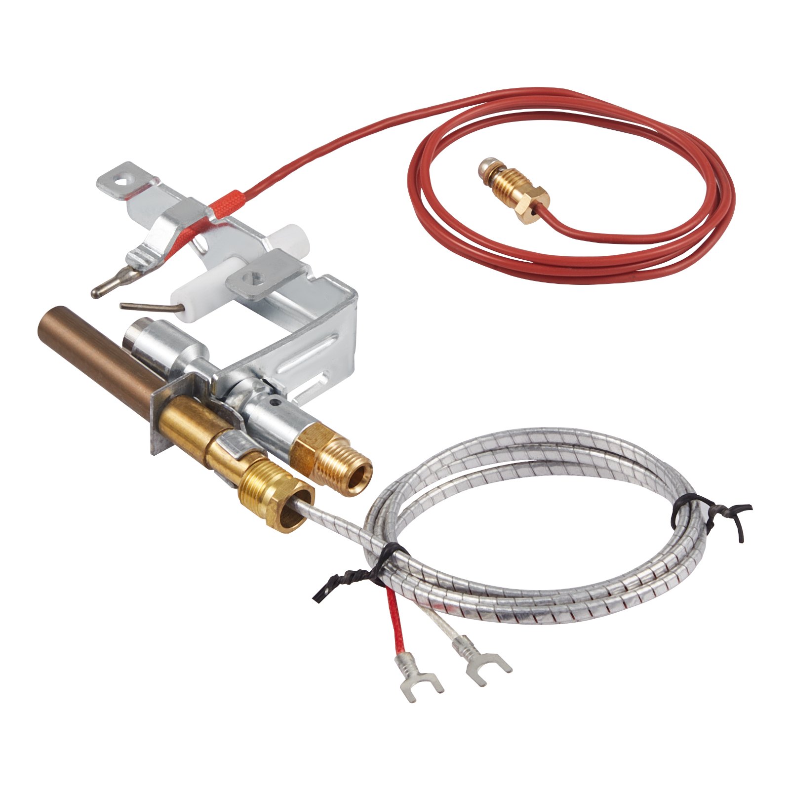 VEVOR Conjunto de Piloto de Gas, OE 103779-01, PP231, NG8218, Repuesto de Encendido de Gas Natural para Chimenea, para CIVF-25, CIVF-25CF, VFH-33M, VFH-33R, VFH-33T, VFHS-20R, VFSR-16 y VFSR-18
