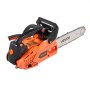 VEVOR Motosierra de Gasolina de 305 mm, Motosierra de Gasolina de 25 cc, 1,02 HP con Mango Antideslizante, Doble Depósito de Combustible, Ideal para Cortar Madera, Podar Árboles y Limpiar Terrenos
