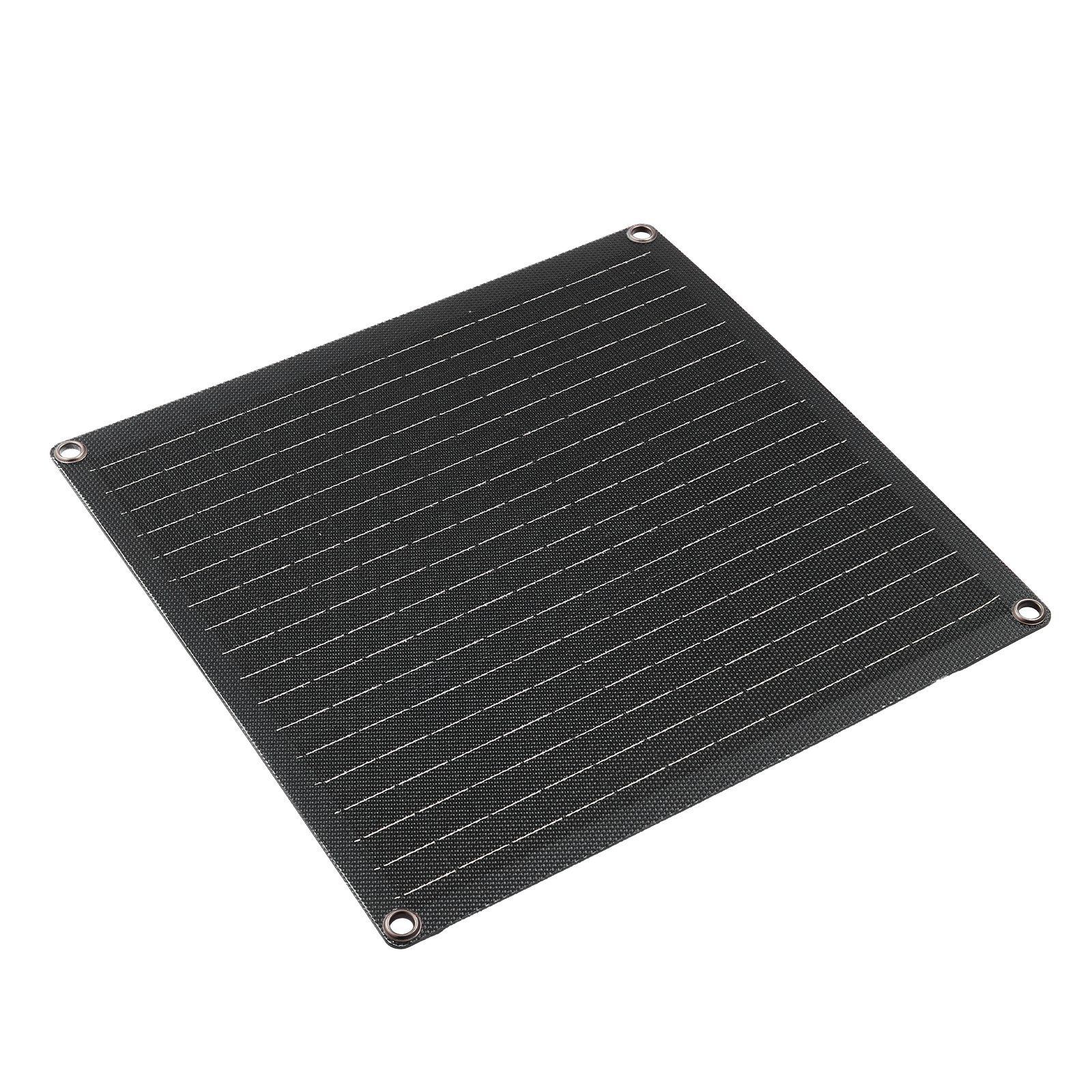 VEVOR Cargador de Batería Solar 20 W, con Células Monocristalinas, Controlador Inteligente Integrado y Cables de Conexión, Resistente al Agua IP67, para Coches, Barcos y Autocaravanas, Negro
