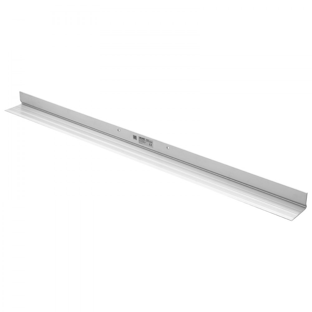 VEVOR Regla Niveladora de Hormigón de 1829 mm de Aleación de Aluminio, Regla Manual para Hormigón, Hoja de 134 mm, Pared de 8 mm, Herramienta para Nivelar Concreto en Pisos, Aceras, Garajes y Patios