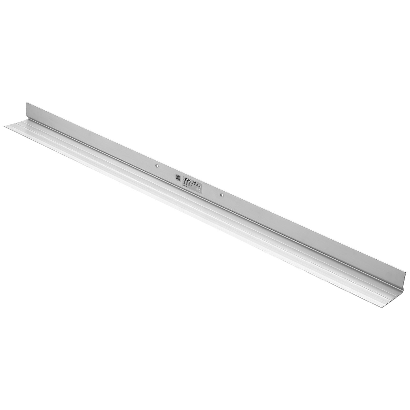 VEVOR Regla Niveladora de Hormigón de 1829 mm de Aleación de Aluminio, Regla Manual para Hormigón, Hoja de 134 mm, Pared de 8 mm, Herramienta para Nivelar Concreto en Pisos, Aceras, Garajes y Patios