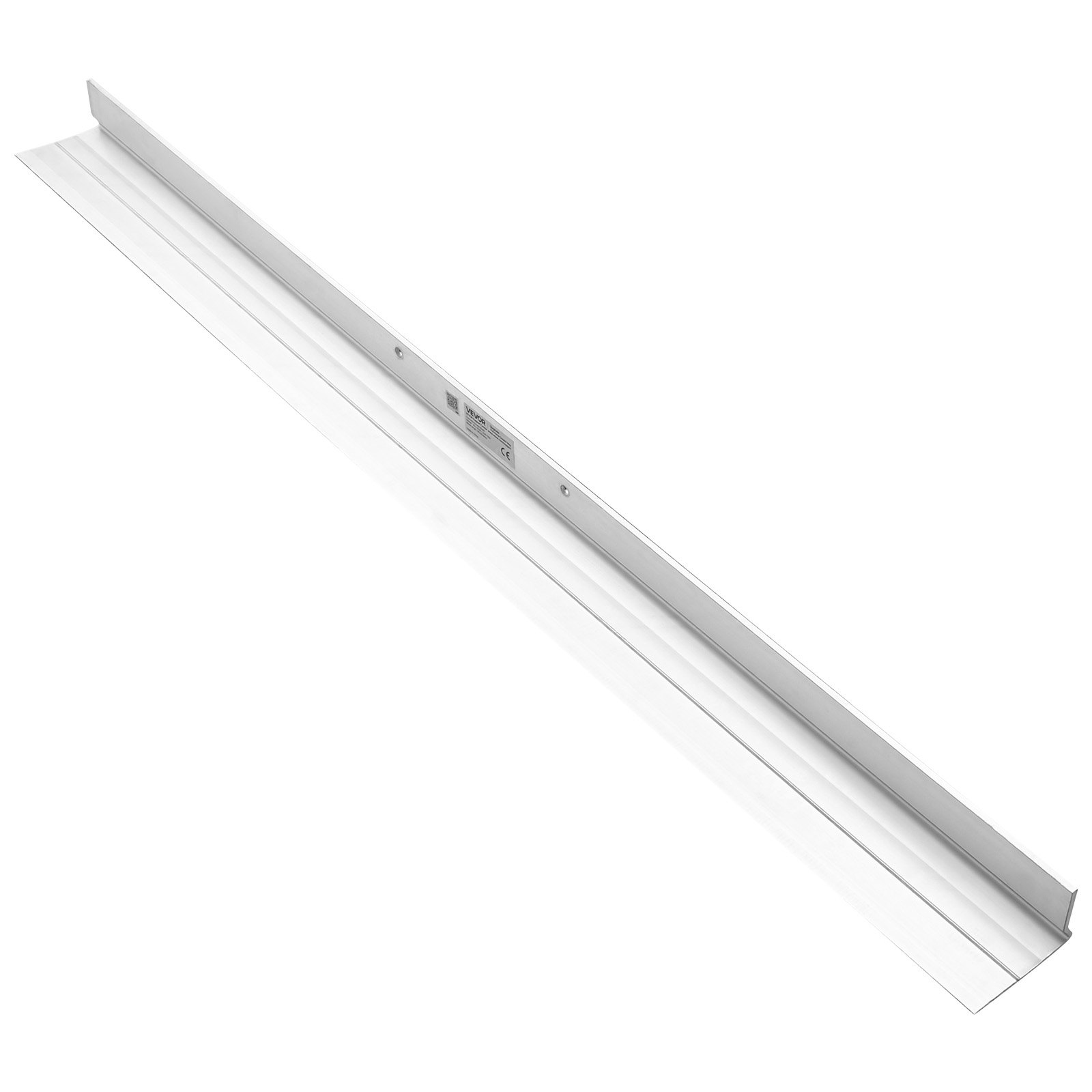 VEVOR Regla Niveladora de Hormigón de 1829 mm de Aleación de Aluminio, Regla Manual para Hormigón, Hoja de 134 mm, Pared de 8 mm, Herramienta para Nivelar Concreto en Pisos, Aceras, Garajes y Patios
