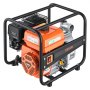 VEVOR Gas Powered Water Pump, 50.8 mm, 158 GPM 7HP Semi Trash Water Transfer Pump Portable, Gasoline Engine with 7.62 m Discharge Hose, Heavy Duty Frame, Cast Iron Impeller, for Irrigation, Pools