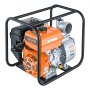 VEVOR Gas Powered Water Pump, 101.6 mm, 422 GPM 8.3HP Semi Trash Water Transfer Pump Portable, Gasoline Engine with 7.62 m Discharge Hose, Heavy Duty Frame, Cast Iron Impeller, for Irrigation, Pools