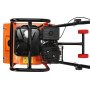VEVOR Plate Compactor, 6.5 HP 212CC Gas Engine, 6400 VPM Vibrating Ground Rammer, 15 kN Compaction Force, 53 x 40 cm Plate, Walk Behind Compactor for Paver Landscaping, Asphalt, Foundation, Soil