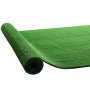 VEVOR Artificial Grass, 365.76 x 213.36 cm Fake Grass Turf Rug, 1.5 cm Pile Height Realistic Synthetic Lawn Carpet Roll Mat, Easy Clean Drainage Holes for Patio, Garden, Balcony, Outdoor Indoor Decor