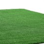 VEVOR Césped Artificial 548,64 x 304,8 cm, Rollo Césped Sintético con Altura de 1,5 cm, Alfombra de PP con Orificios de Drenaje, Aspecto Natural para Exterior Interior Terraza Jardín Balcón Patio