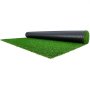 VEVOR Artificial Grass, 457.2 x 213.36 cm Fake Grass Turf Rug, 3.5 cm Pile Height Realistic Synthetic Lawn Carpet Roll Mat, Easy Clean Drainage Holes for Patio, Garden, Balcony, Outdoor Indoor Decor
