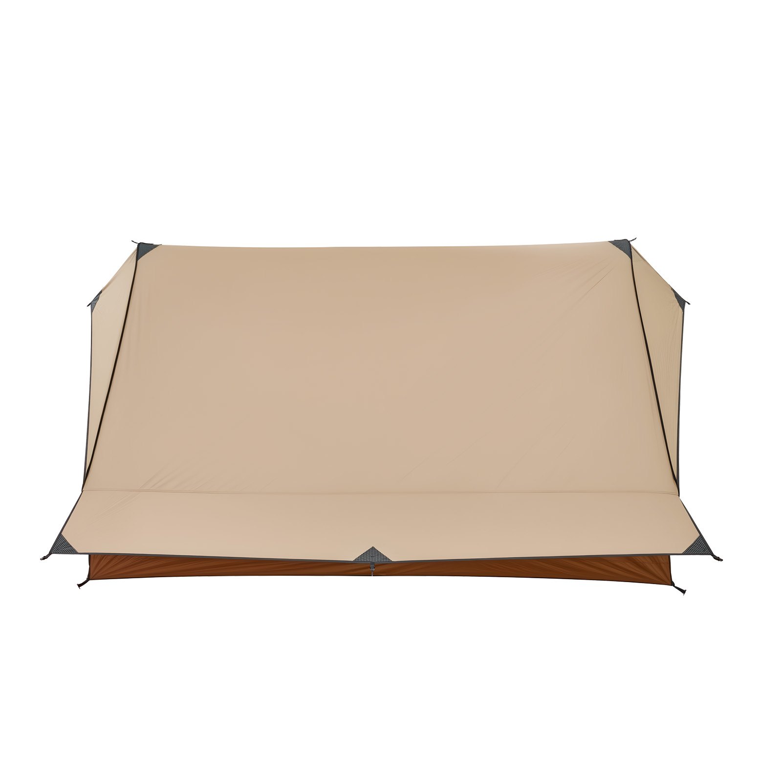 VEVOR Tienda de Campaña Caliente para 2 Personas, Carpa Portátil Tipo Casa 250 x 200 x 150 cm con Orificio para Estufa, Postes y Bolsa de Transporte para Acampar, Senderismo, Pesca y Mochilero