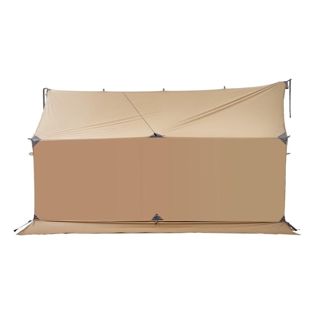 VEVOR Tienda de Campaña Caliente para 2 Personas, Carpa Portátil Tipo Casa 380 x 200 x 190 cm con Orificio para Estufa, Tienda Impermeable para Acampar, Senderismo, Caza, Pesca y Mochilero