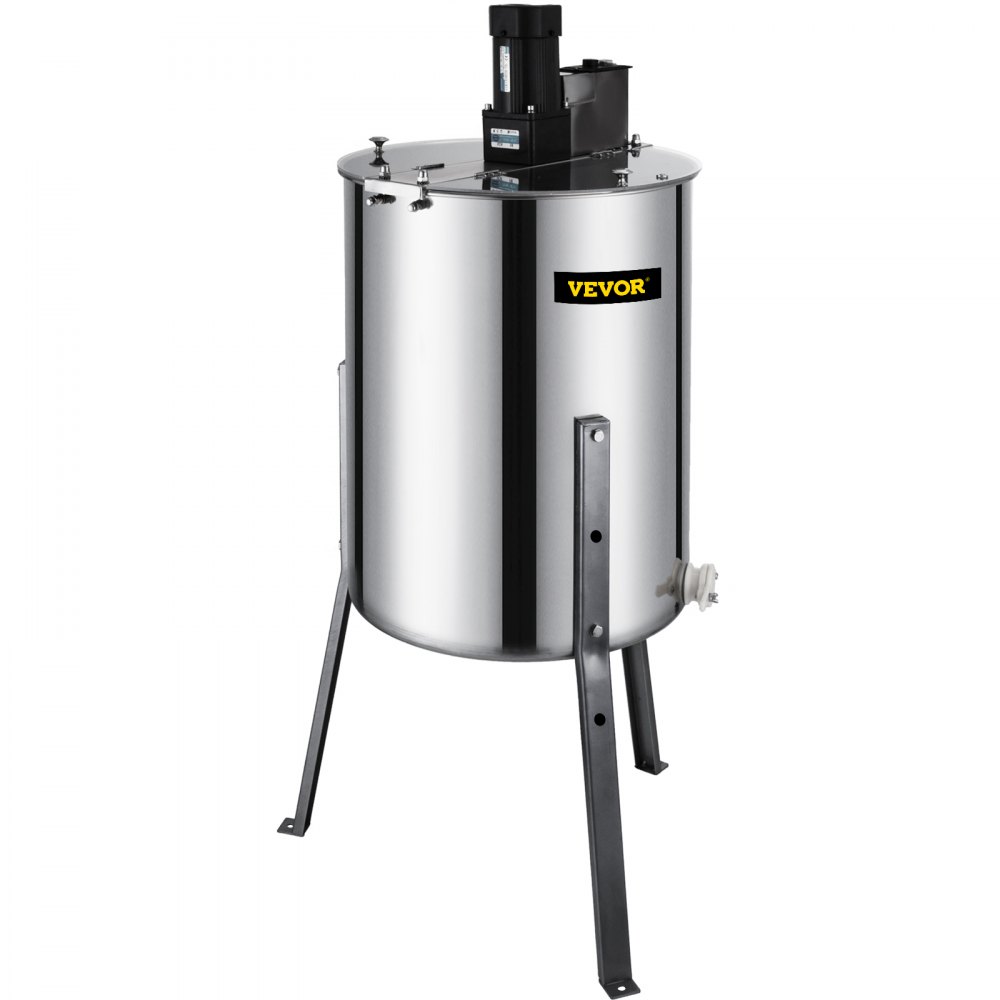 4 Cuadros Eléctrico Extractor De Miel Inoxidable Cuatro Cuadros Miel Familia