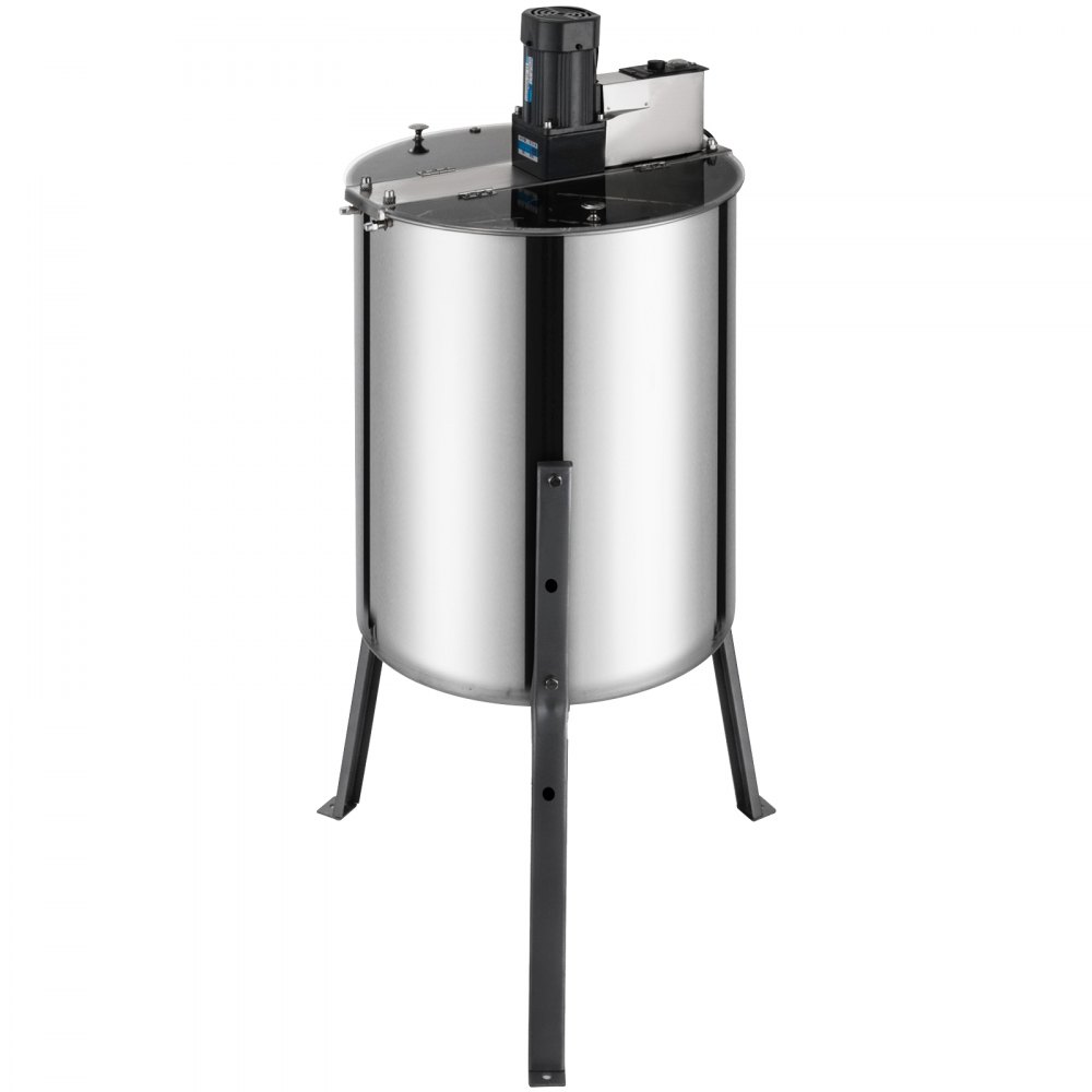 4 Cuadros Eléctrico Extractor De Miel Inoxidable Cuatro Cuadros Miel Familia