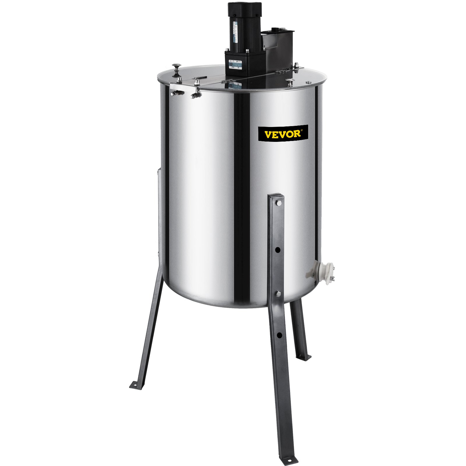 4 Cuadros Eléctrico Extractor De Miel Inoxidable Cuatro Cuadros Miel Familia