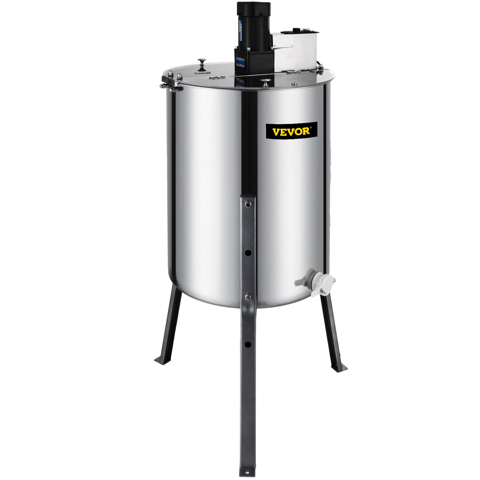 4 Cuadros Eléctrico Extractor De Miel Inoxidable Cuatro Cuadros Miel Familia