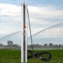 VEVOR Deep Well Submersible Pump, 750W 230V 60Hz, 7.1 m³/h Max Flow 75 m Max Head, with 9.1 m Electric Cord, Stainless Steel Water Pump for Industrial, Irrigation&Home Use, IP68 Waterproof Grade