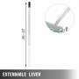 VEVOR Extractor de Cable de Alambre 1,6 T, Cable de Cabrestante Manual Extractor de Agarre de 25 m, Diámetro de Cuerda 11 m
