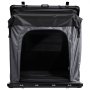 VEVOR Tienda de Techo Rígida para 2-3 Personas, Impermeable y Resistente al Viento, Tienda de Campaña para Techo de Coche con Luz LED, Colchón Grueso, Ventana, Escalera, para Jeep, SUV, Camionetas