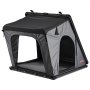VEVOR Tienda de Techo Rígida para 2-3 Personas, Impermeable y Resistente al Viento, Tienda de Campaña para Techo de Coche con Luz LED, Colchón Grueso, Ventana, Escalera, para Jeep, SUV, Camionetas