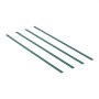 VEVOR Láminas de Privacidad con Bloqueo Inferior 1130 x 27,7 x 7,8 mm, Láminas Verticales de Doble Pared de HDPE con Bloqueo Inferior para Cercas de Alambre de Cadena para Jardines, Granjas, Verde