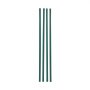 VEVOR Láminas de Privacidad con Bloqueo Inferior 1130 x 27,7 x 7,8 mm, Láminas Verticales de Doble Pared de HDPE con Bloqueo Inferior para Cercas de Alambre de Cadena para Jardines, Granjas, Verde