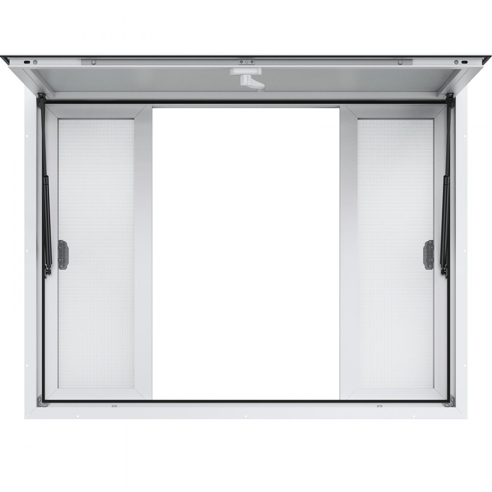 VEVOR Ventana de Servicio Puesto Concesión Camión Alimentos 1248 x 943 x 110 mm