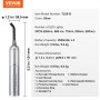 VEVOR Dispositivo de Terapia de Luz Roja Punta Extraíble Varita de Terapia de Luz 2 en 1 Modo de Pulso de 5 Longitudes de Onda Alivio del Dolor Para Cara, Cuerpo, Articulaciones, Boca, Nariz, Orejas