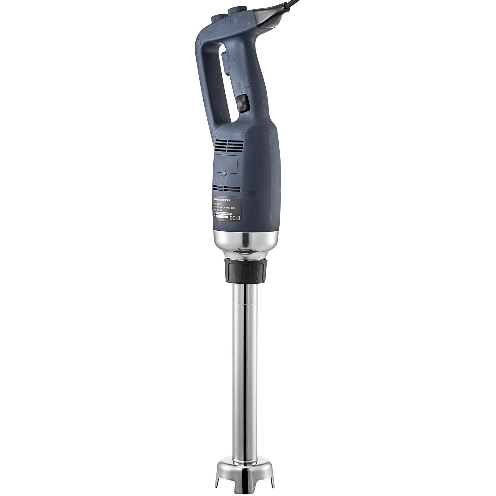 Batidora De Mano Profesional Brazo Batidor Inmersión 20cm 500w - 4000-16000rpm