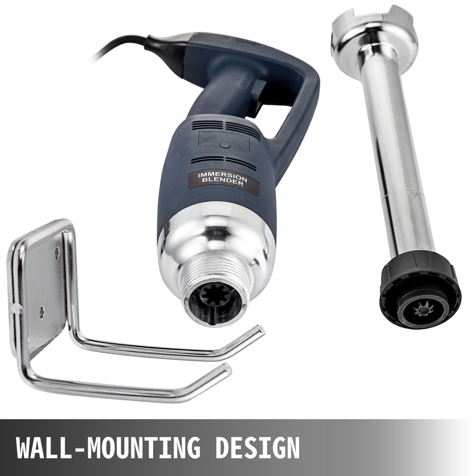 Batidora De Mano Profesional Brazo Batidor Inmersión 20cm 500w - 4000-16000rpm