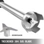 VEVOR Batidoras de mano profesional 500w Triturador industrial de cocina 4000-16000 Rpm Licuadora de Inmersión Comercial de 18,4 Pulgadas de la colección