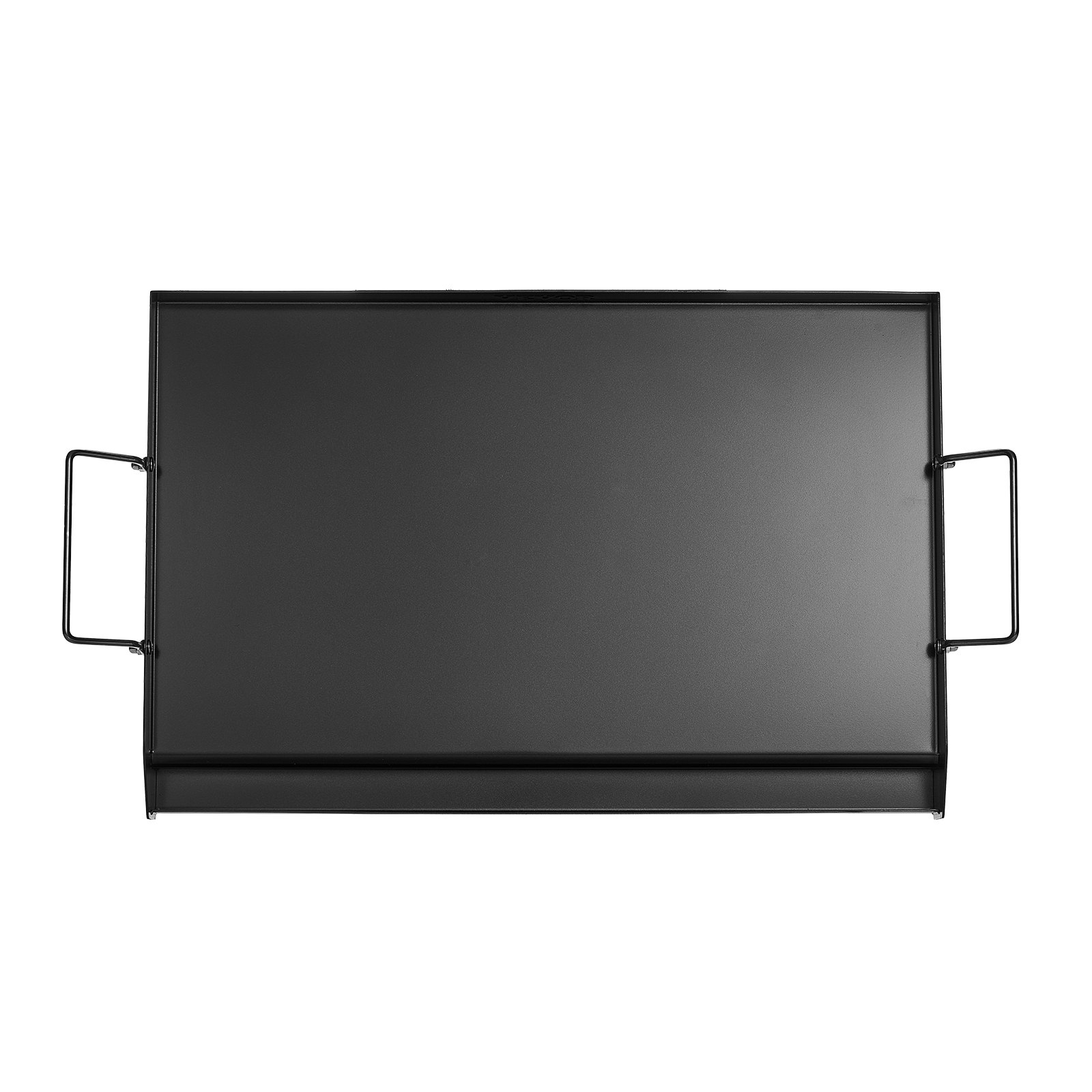 VEVOR Parrilla de Acero al Carbono Universal Rectangular 605 x 360 mm con Superficie Plana Espaciosa, Plancha de Gas para Barbacoa, Teppanyaki, Utensilios de Cocina Familiares Portátiles con Asa