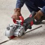 VEVOR Rozadora de Pared de Potencia Máxima 5000 W, Ranuradora de Pared 5460 RPM, Profundidad 50 mm, Anchura 40 mm con 5 Discos 160 mm, Línea Guía para Hormigón Ladrillo Mampostería Cableado Tuberías
