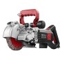VEVOR Rozadora de Pared de Potencia Máxima 5000 W, Ranuradora de Pared 5460 RPM, Profundidad 50 mm, Anchura 40 mm con 5 Discos 160 mm, Línea Guía para Hormigón Ladrillo Mampostería Cableado Tuberías