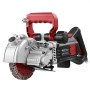 VEVOR Rozadora de Pared de Potencia Máxima 5000 W, Ranuradora de Pared 5460 RPM, Profundidad 50 mm, Anchura 40 mm con 5 Discos 160 mm, Línea Guía para Hormigón Ladrillo Mampostería Cableado Tuberías