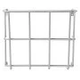 VEVOR Hay Rack for Livestock, 18.5 Gallon Capacity, Steel Feeding Rack for Goats, 597 mm Long, Wall Mounted, Feeding Trough for Sheep on Indoor & Outdoor Livestock Farms