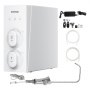 VEVOR Reverse Osmosis System 600 GPD 8-Stage Instantaneous Water Heater Reverse Osmosis Water Filter, Under-Sink Water Filtration System with Smart Display Faucet, 2:1 Purified Water to Drain Ratio