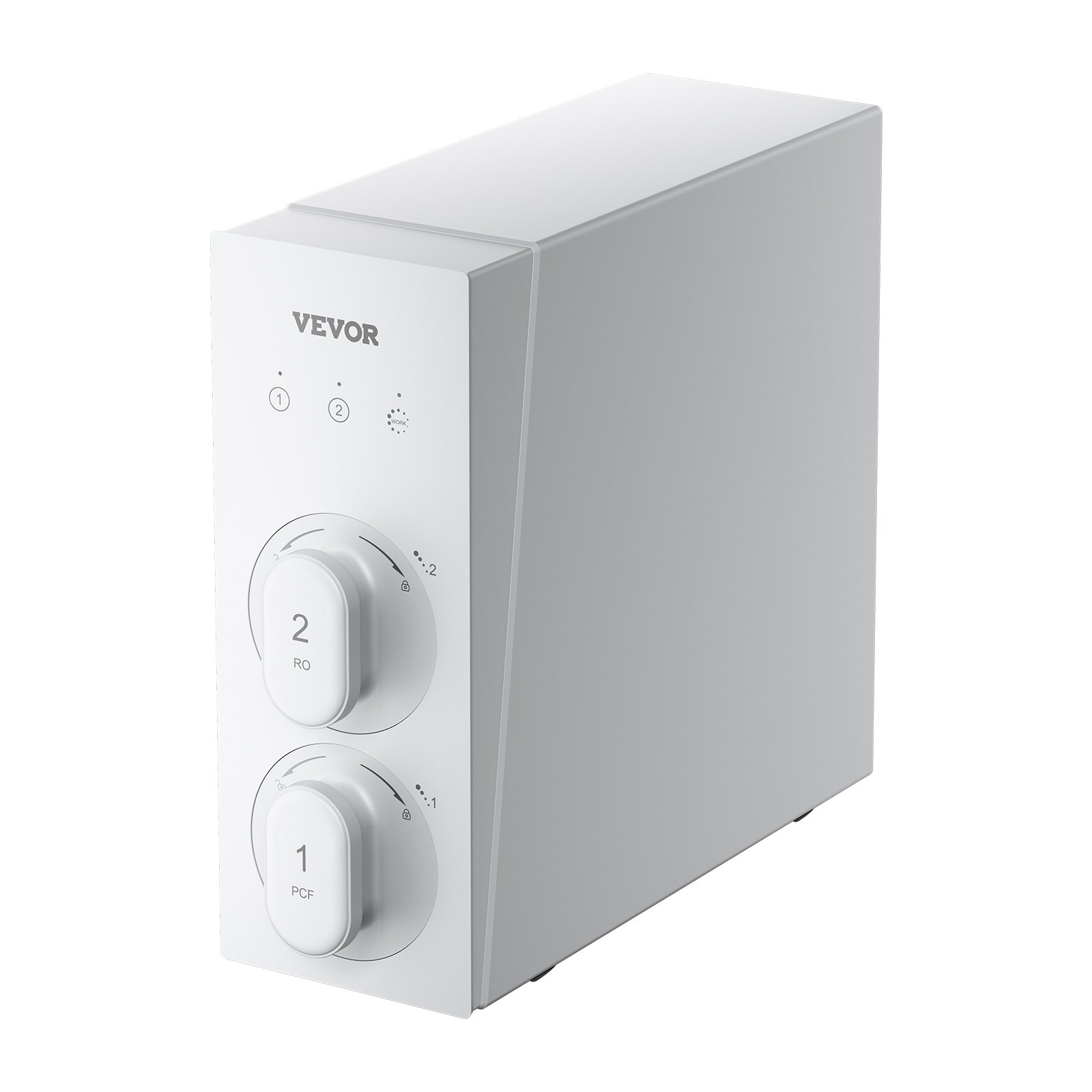 VEVOR Sistema de Ósmosis Inversa, Filtro de Agua por Ósmosis Inversa sin Tanque de 8 Etapas 600 GPD, con Grifo de Pantalla Inteligente, Relación de Pureza a Drenaje de 2:1, 397 x 137 x 347 mm